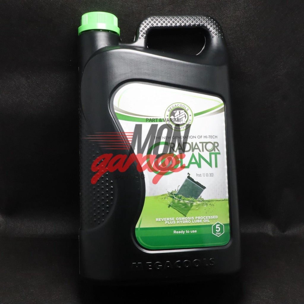COOLANT RADIATOR MEGACOOLS 5LT GREEN