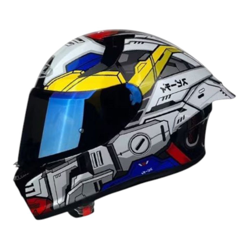 helm skj FALCON Full Face Bumblebee Gundam PROMO TERLARIS