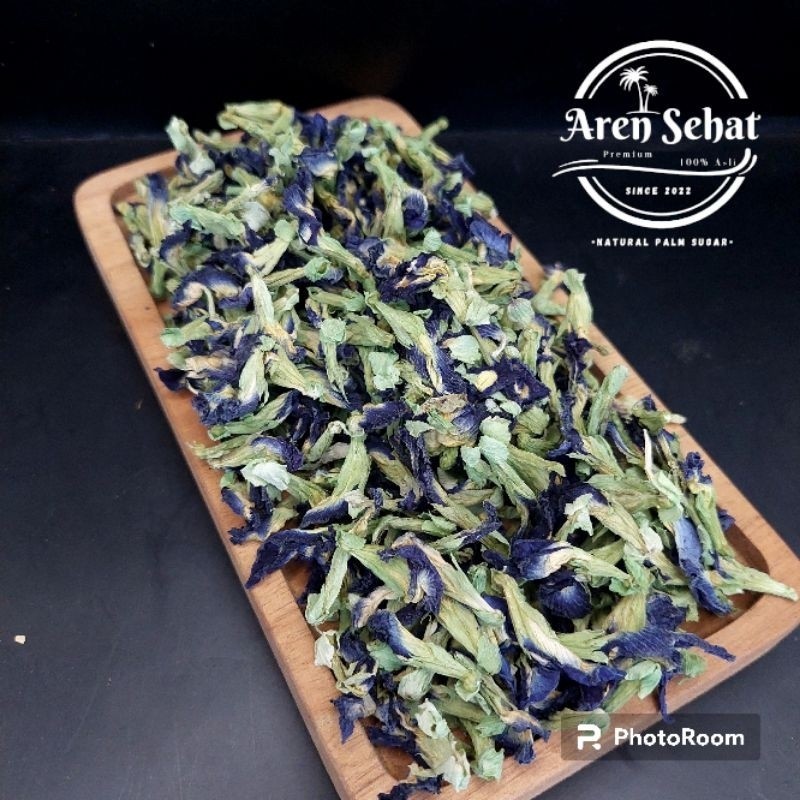 50gr Bunga telang / Teh Telang Kering /Teh Biru /Butterfly Pea / Teh Bunga Telang Kering