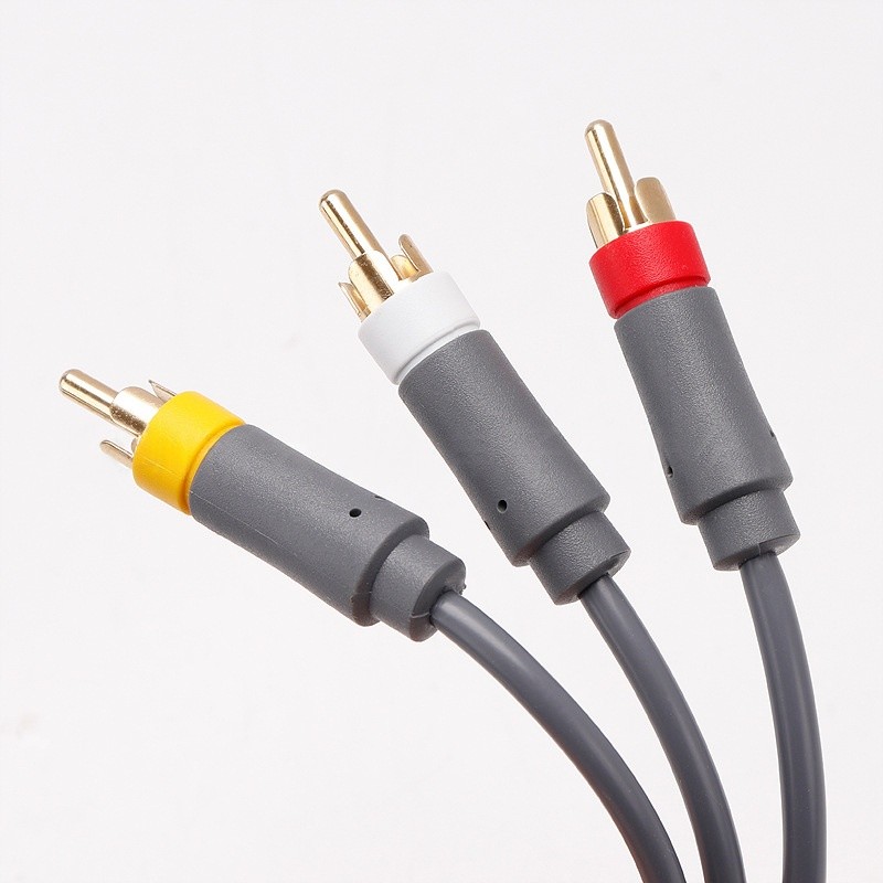 1.8m AV Cable for Xbox360 Game Console Core Game Controller Auo Video Connect Wire for Microsoft Xbo