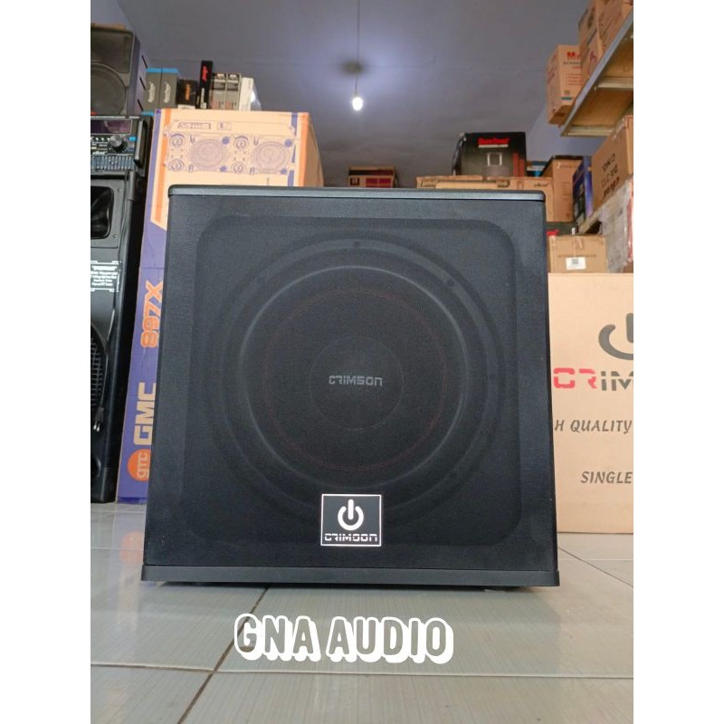 SUBWOOFER CRIMSON CR 1255 SUBWOOFER AKTIF 12 INCH ORIGINAL