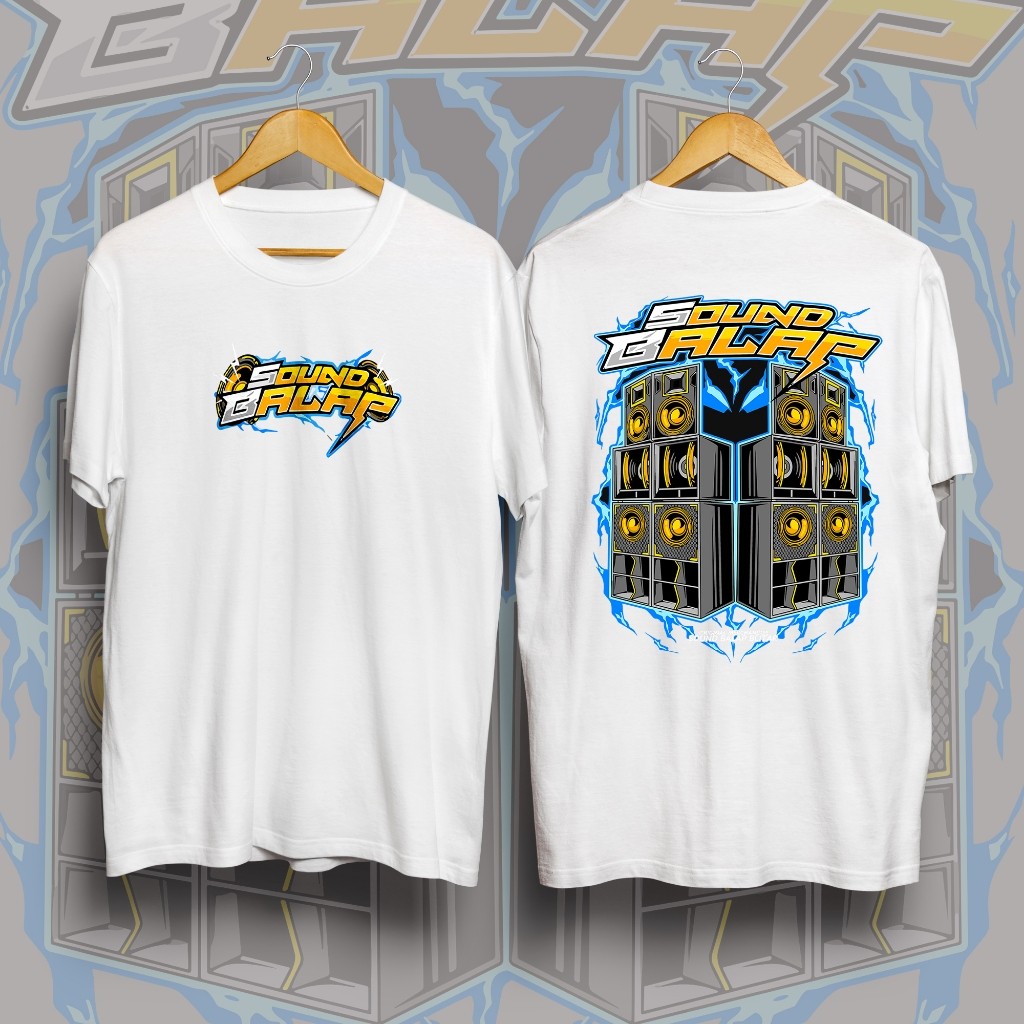 [Bisa-COD]  Kaos Sound Balap | Kaos Sound | Katun 24s Asli | Baju Kaos Viral | Sound Satset