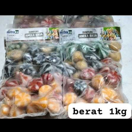 MITRAKU Dumpling Mix Aneka Rasa 1kg - Bumbu Instan Siap Pakai untuk Pangsit & Dimsum Lezat