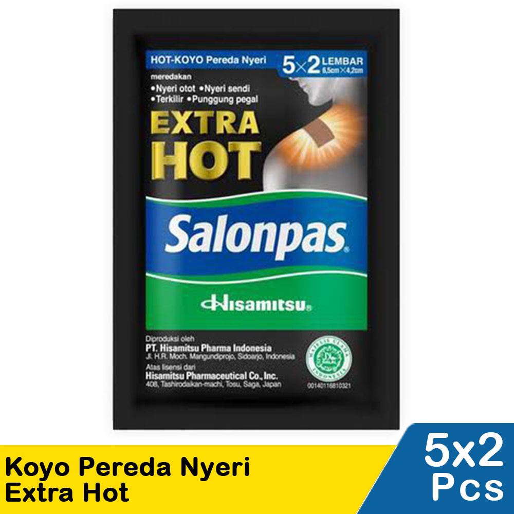 SALONPAS KOYO PEREDA NYERI EXTRA HOT 5x2's