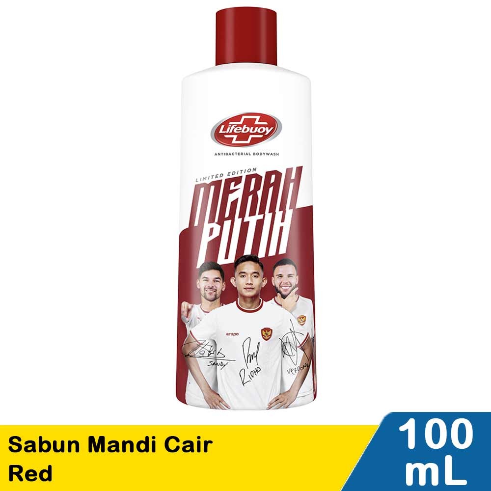 LIFEBUOY SABUN MANDI CAIR RED 100mL