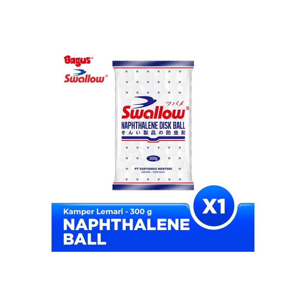 SWALLOW KAMPER BUTIR S-113 PUTIH 300g
