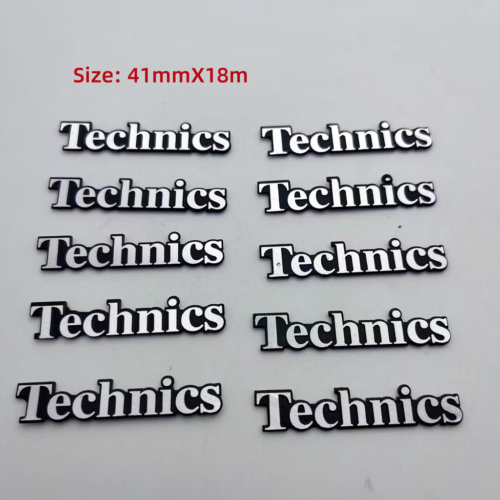 5pcs 20pcs 3D Metal Technics Car Hi-Fi Speaker Audio Speaker Badge Stereo Emblem Sticker Auto Stylin