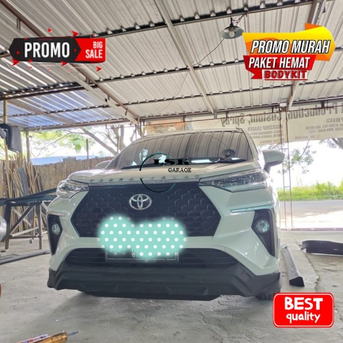 bemper bodykit Avanza Veloz thn 2022