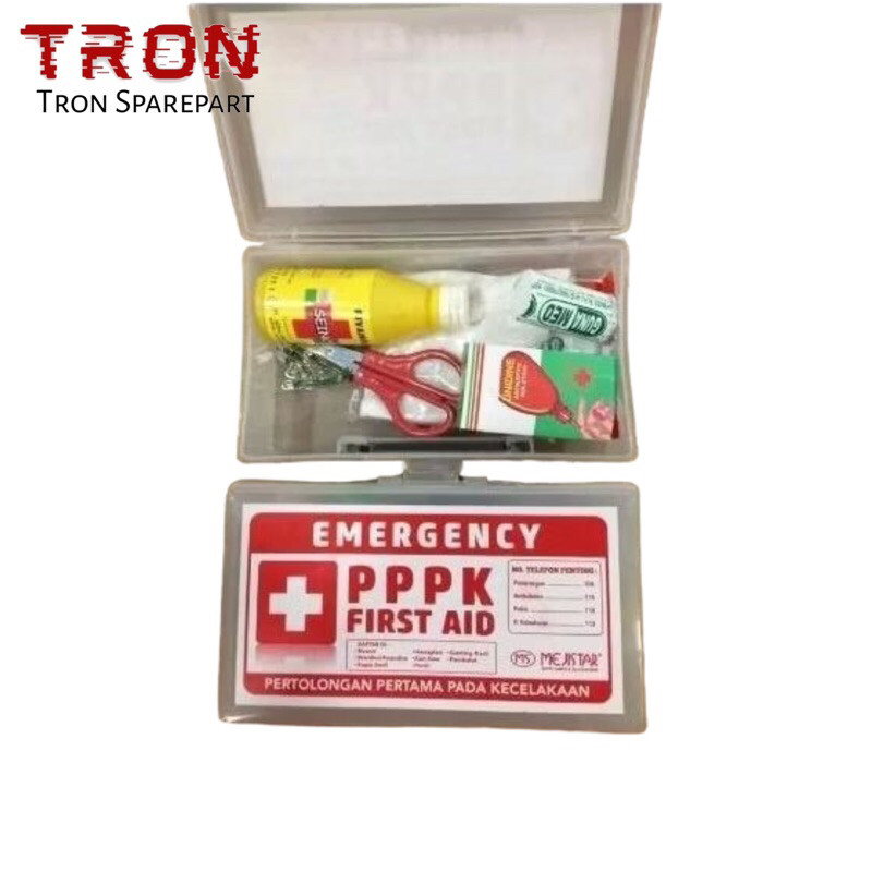 Kotak P3K Kotak PPPK Meiji Star Box PPPK Emergency Girst Aid