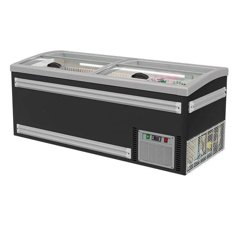 Commercial Counter Gelato Showcase Table Top Ice Cream Display Freezer