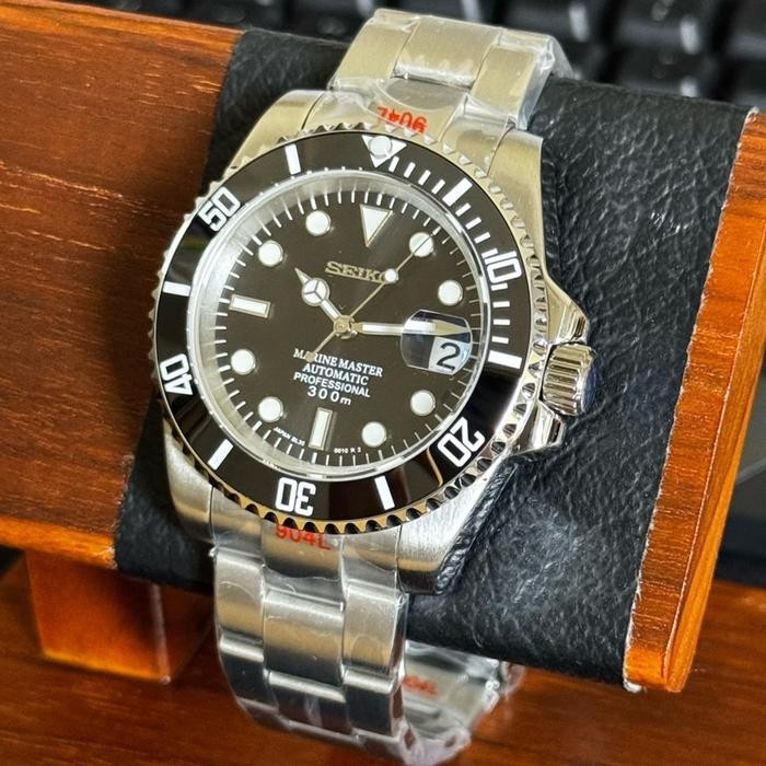 Seiko Mod seikoaholic Submariner Black NH35