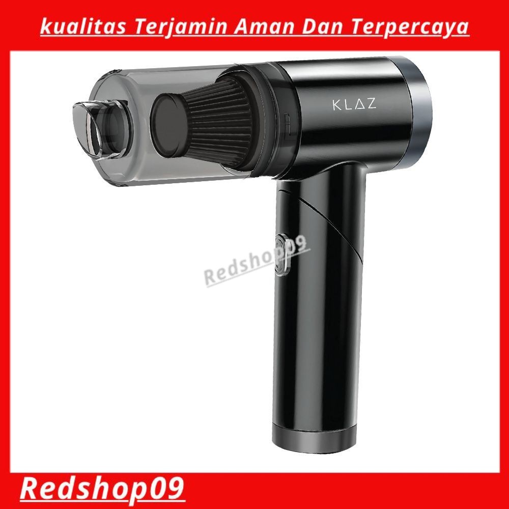 Klaz Vacuum Cleaner Dry Folding - Hitam/vacum