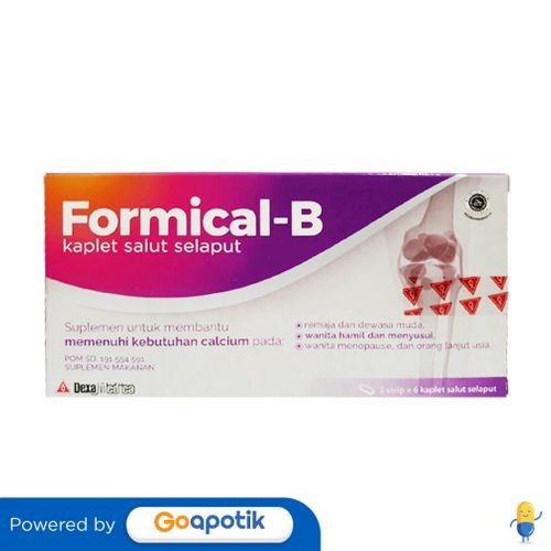 Formical-B Box Isi 30 Kaplet