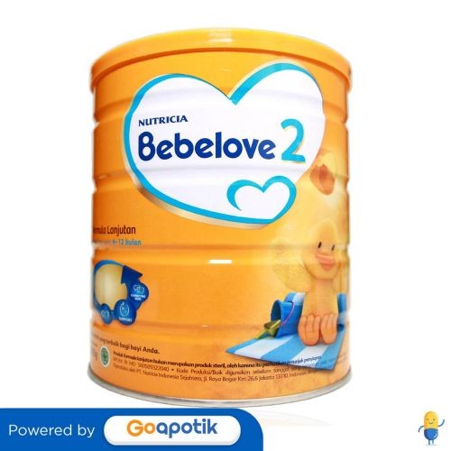 Nutricia Bebelove 2 Usia 6-12 Bulan 800 Gram Kaleng