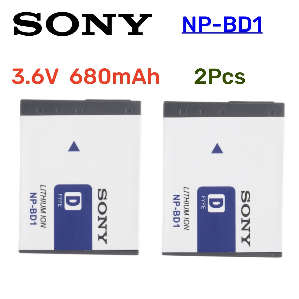 Original NP-BD1 NP BD1 NPBD1  Battery for Sony Cybershot DSC-T2 DSC-G3 DSC-T70 DSC-T75 DSC-T77 DSC-T