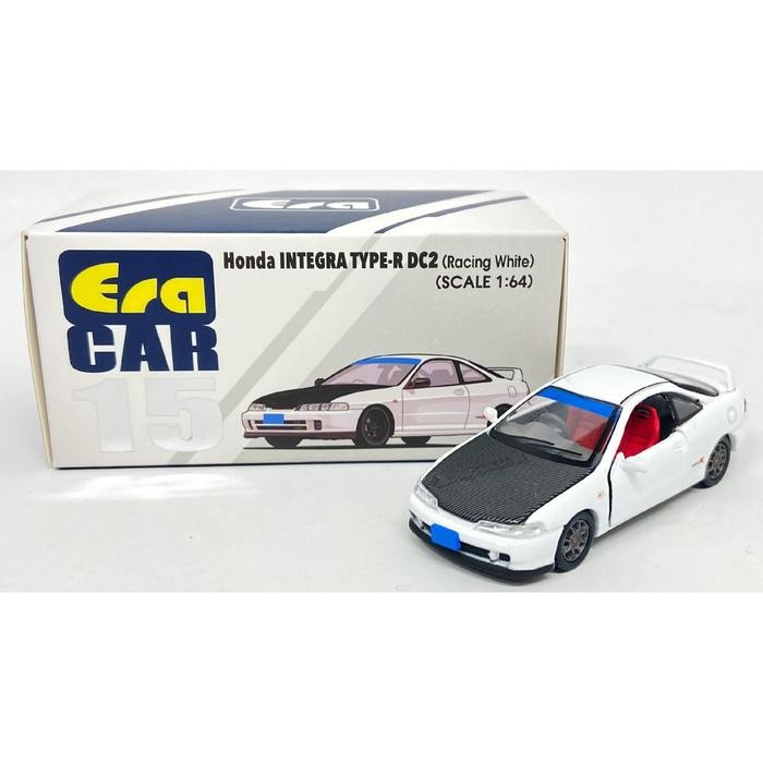 1/64 ERA CAR HONDA INTEGRA TYPE-R DC2 (RHD) RACING WHITE