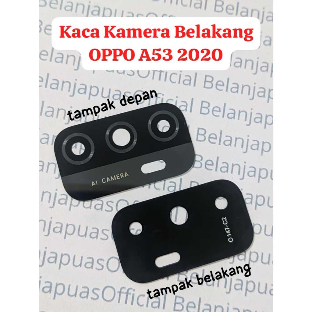 Kaca pengganti Lensa Kamera Belakang OPPO A53 2020