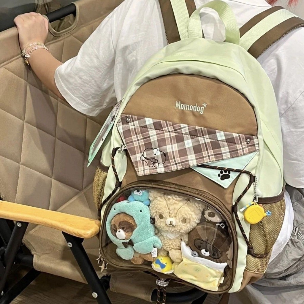 Tas Ransel Transparan Ita Bag Anime Jepang Baru, Kapasitas Besar Cute Lucu untuk Sekolah Remaja