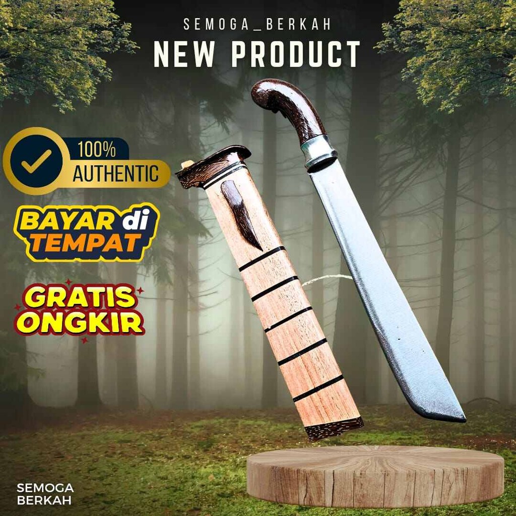 COD GOLOK SKM Duralium produksi cibatu asli GOLOK Kerja kebun Baja Per Fulltang
