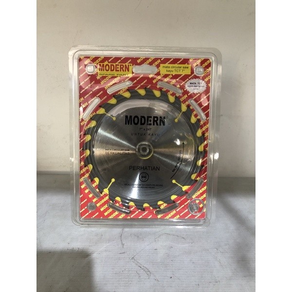 mata gergaji kayu 7 inch / mata gergaji kayu 7x24t modern / mata circular saw kayu tct 7 inch modern