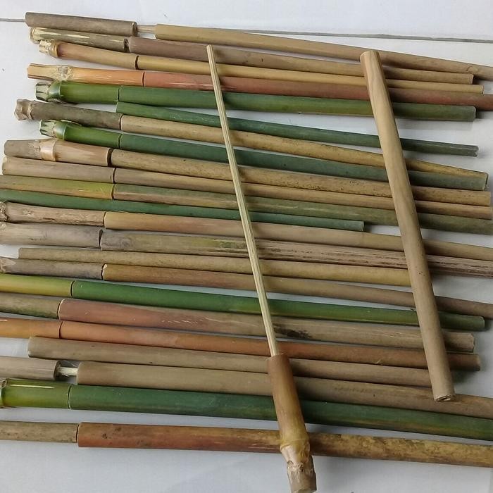 pletokan bambu mainan tradisional