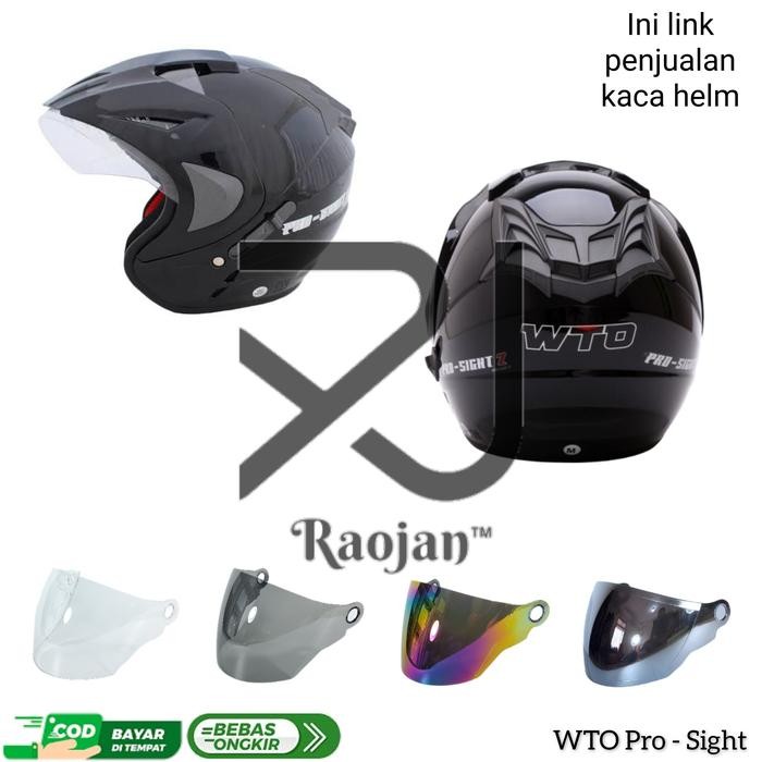 Kaca helm WTO Pro Sight Visor helm WTO Pro Sight