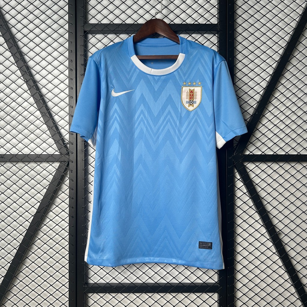 Jersey grade ori 2025 Uruguay Home A22 T shirt pria