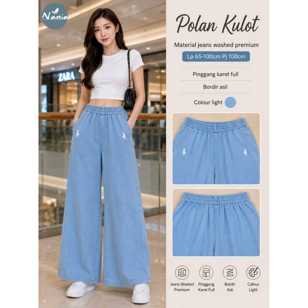 1506     POLAN KULOT by NAnIA FASHION