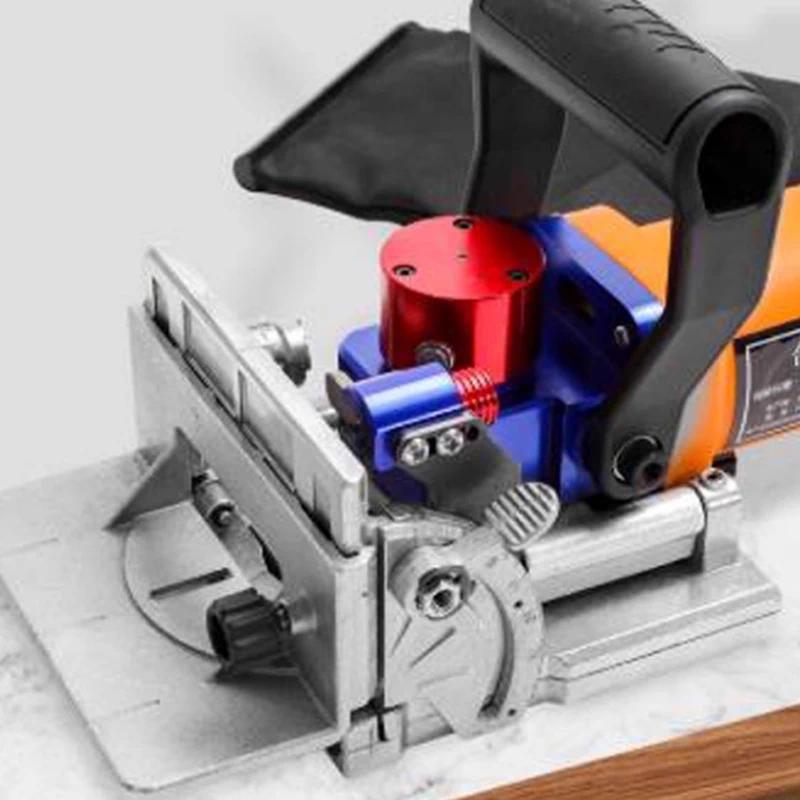 Lamello Wood Working Tenoning & Slotting Machine Adjustable Angle Home Decoration Wood Boring Tool