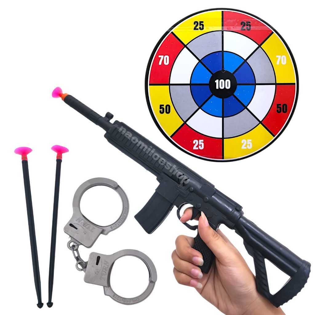 airgun blaster set mainan blaster match machine mainan anak laki laki