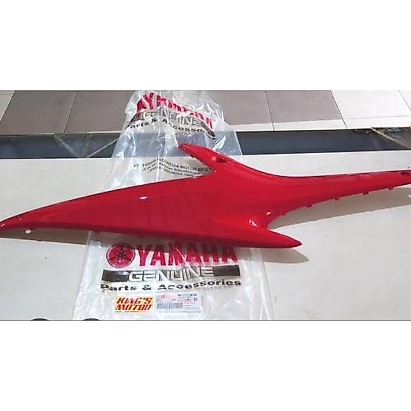 sambungan tengah deltabox aerox 155 old merah solid kiri ori yamaha
