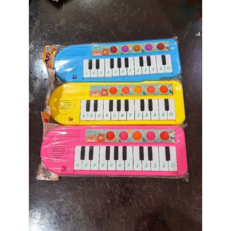 Piano 3 warna mainan anak Mainan Piano Mini Piano Kecil