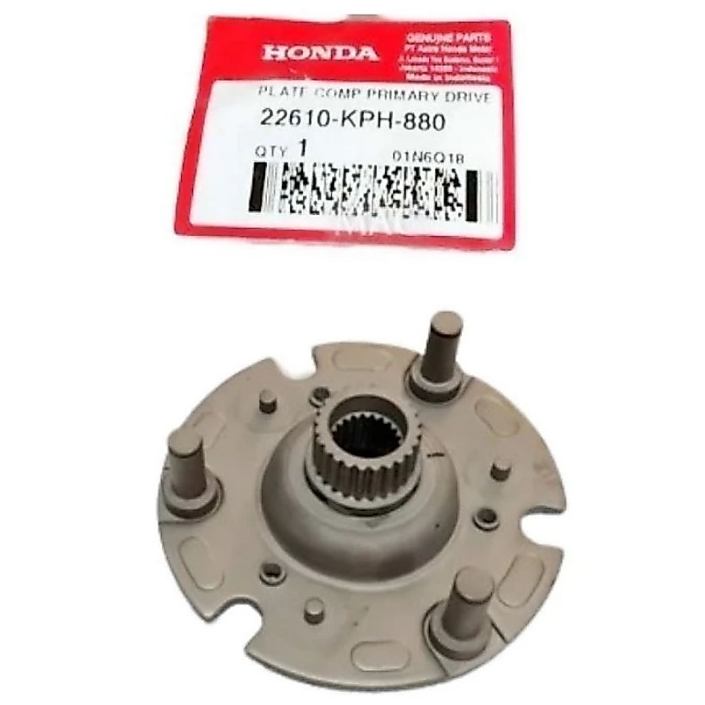 22610KPH880 dudukan kampas ganda plate primary clutch supra 125 kharisma