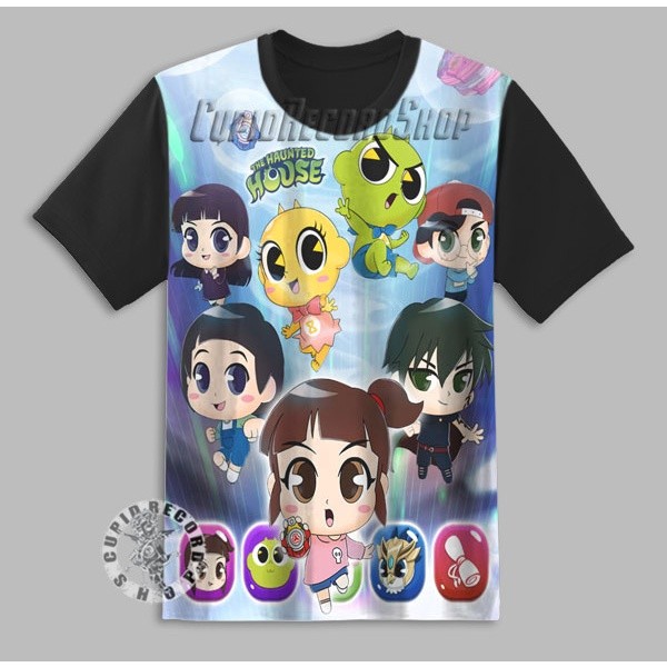 Baju Shinbi House Anak Kaos Anime Unisex 3D 10395 S-2XL