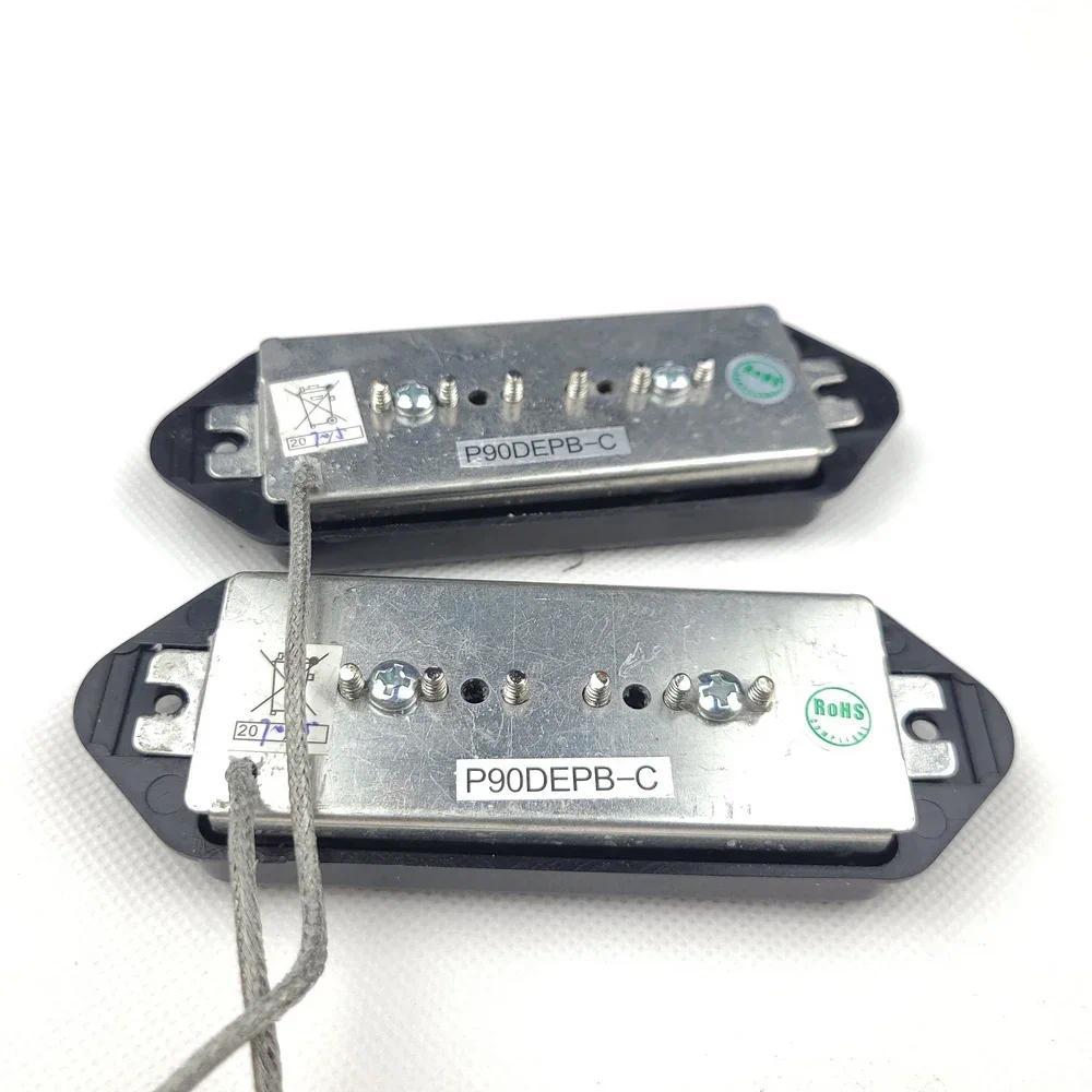 Epiphone Black Alnico Pickup Low Gauss Ikonik Sound P90 Dogear Style Single Coil Bridge Pickup untuk
