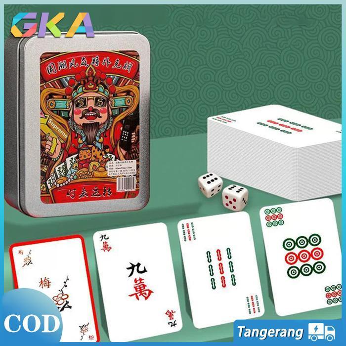 Mahjong Game Cards/Kartu Permainan Mahjong/Solitaire Mahjong Cina