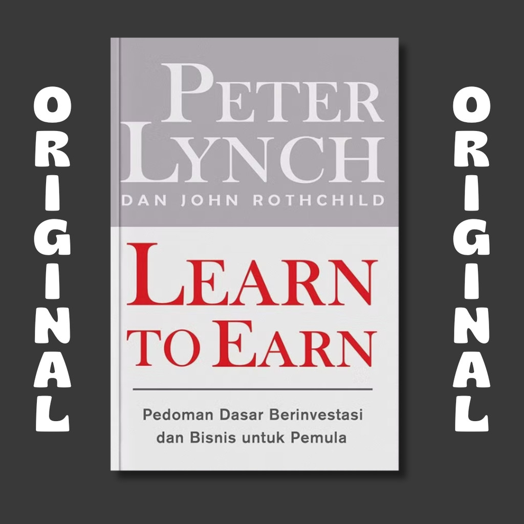 Buku Learn To Earn - Peter Lynch - Akademika