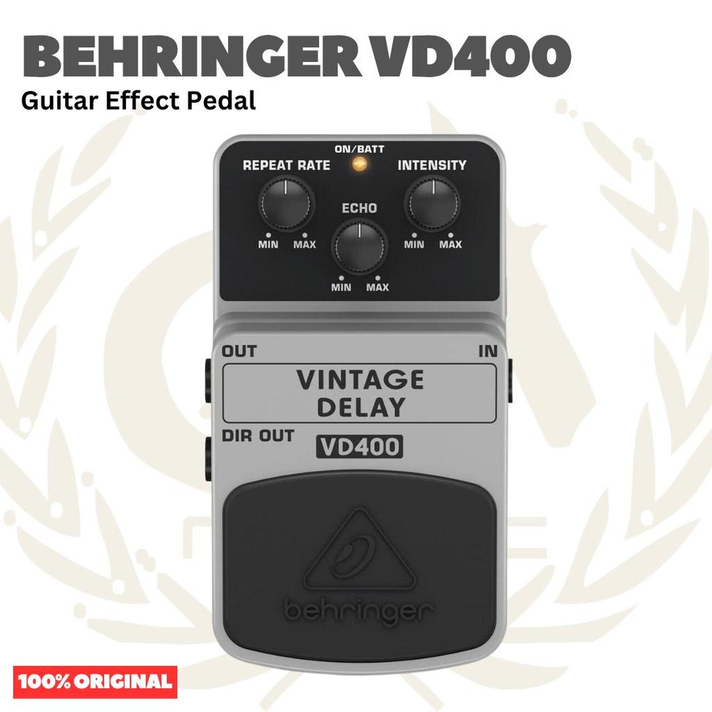 Behringer VD400 Vintage Delay Guitar Effect Pedal - Efek Pedal Gitar