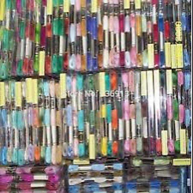 Benang sulam kristik kode dmc cross stitch embroidery