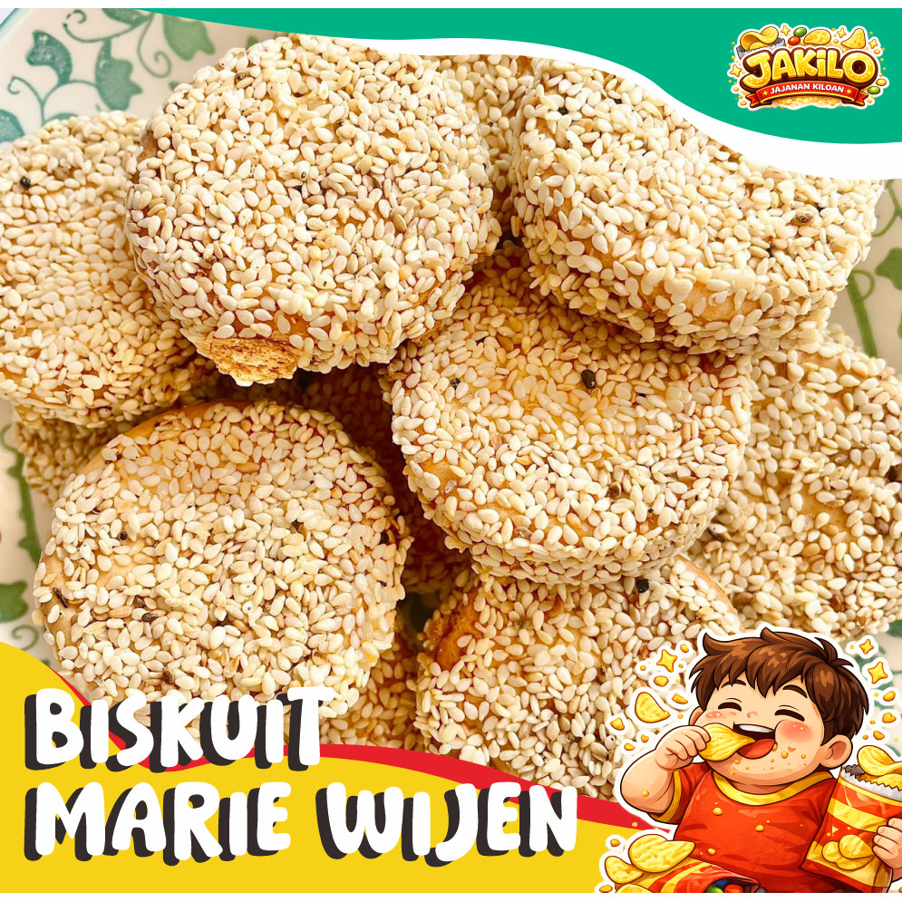 Marie Wijen Biskuit 150gr Biskuit Marie Manis - JAKILO Jajanan Kiloan