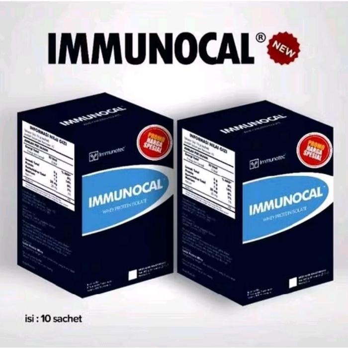 IMMUNOCAL isi 10 Sachet Promo SUSU ISOLAT WHEY PROTEIN ORIGINAL