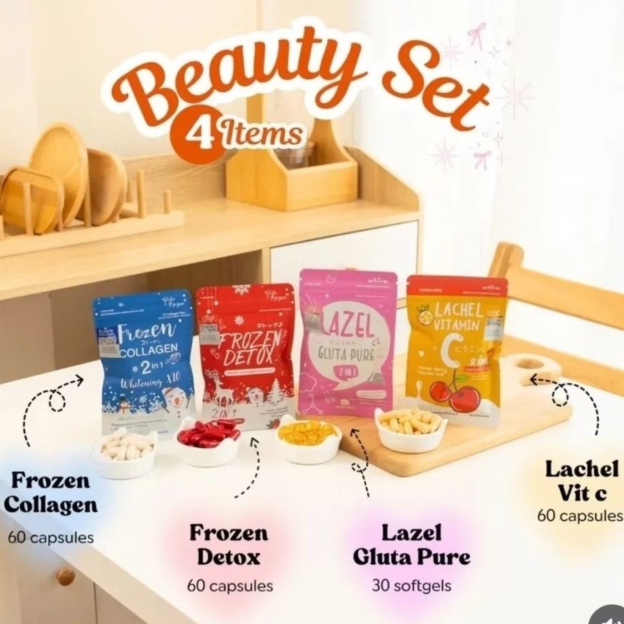 GLUTA SUPPLEMENT THAILAND | FR | LAZEL | LACHEL | DETOX 100% ORIGINAL toko Indo89