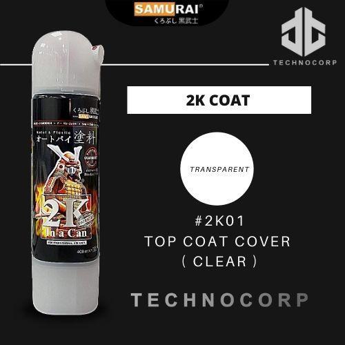 Cat Semprot SAMURAI PAINT 2K01 TOP COAT CLEAR 2K / ANTI GORES CLEAR