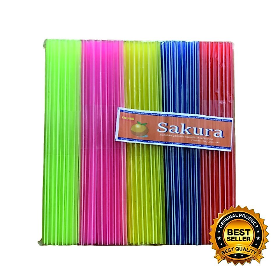 Sedotan Warna Warni | Sedotan Es | Sedotan Teh | Sedotan Panda Murah | Sedotan Plastik