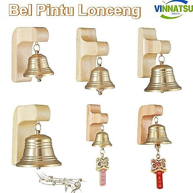 Vinnatsu Bel Pintu Lonceng Pintu Kuningan Bel Pintu Kenari Magnetic Wind Chimes Bel Dekorasi  Pintu 