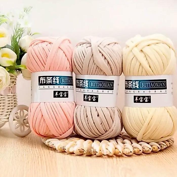 Benang Kaos T-Shirt Yarn Benang Rajut kaos