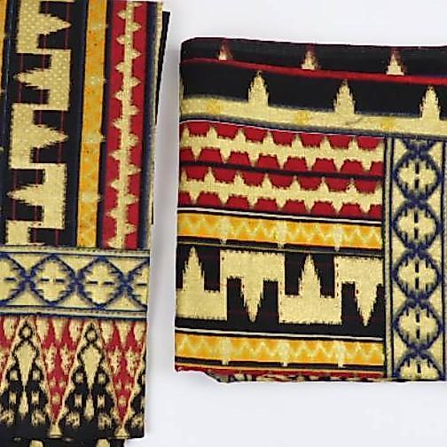 Paketan Selendang Dan Kain Etnik Batik Motif Tapis Lampung