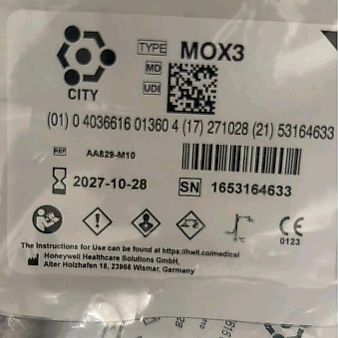 O2 SENSOR MOX3 MOX-3 OKSIGEN SENSOR O2 CELL DUB27