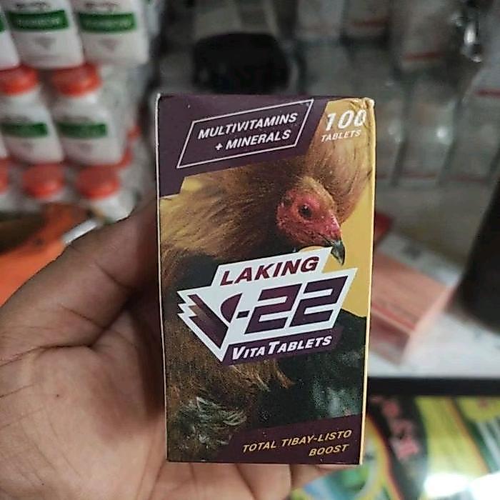 V22 Belmen 100 Tablet - Original Filipina Obat Ayam Memperkuat Tulang Multivitamin & Mineral Plus