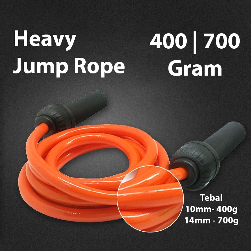 SALE Heavy Rope Weighted Jump Rope Lompat Tali Skipping Beban Jumping Heavy Rope